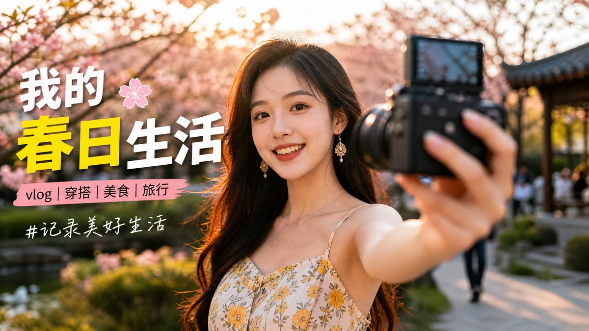 推特春日生活vlog视频教程